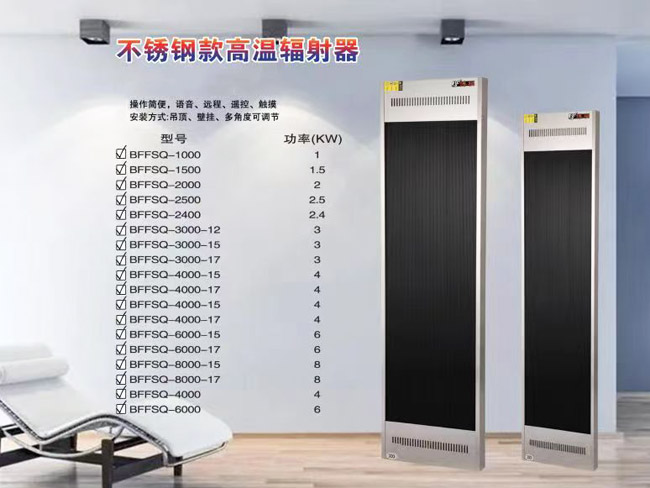 高温辐射板